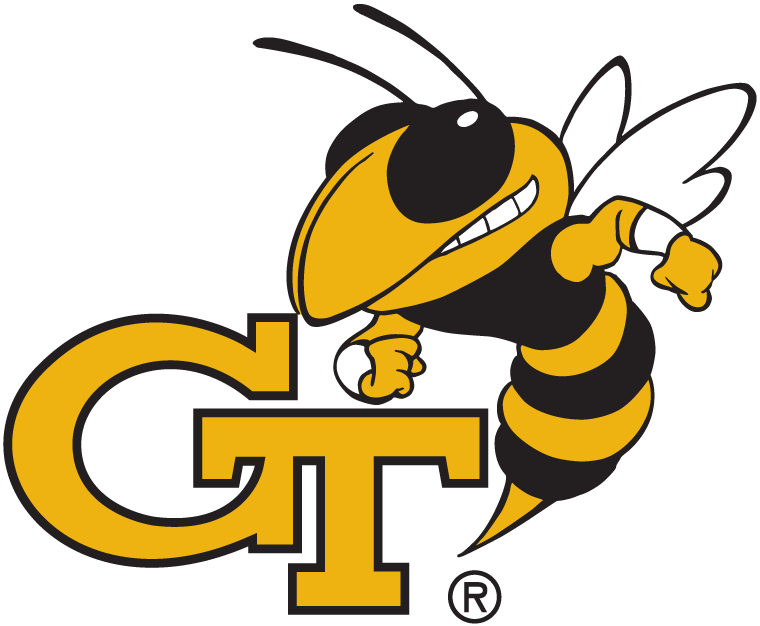 Georgia Tech Yellow Jackets 1991-Pres Secondary Logo 01 vinyl decal